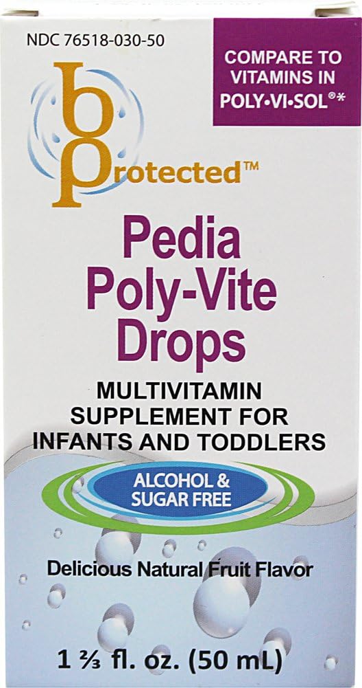 BProtected Pedia Poly-Vite Drops-50 ml Liquid