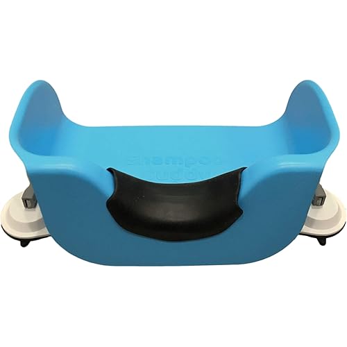 Shampoo Buddy Portable Hair Wash Basin for Children, Toddlers, Kids, Teens | Portable Shampoo Bowl for use on Bathtub or Sink (Blue)