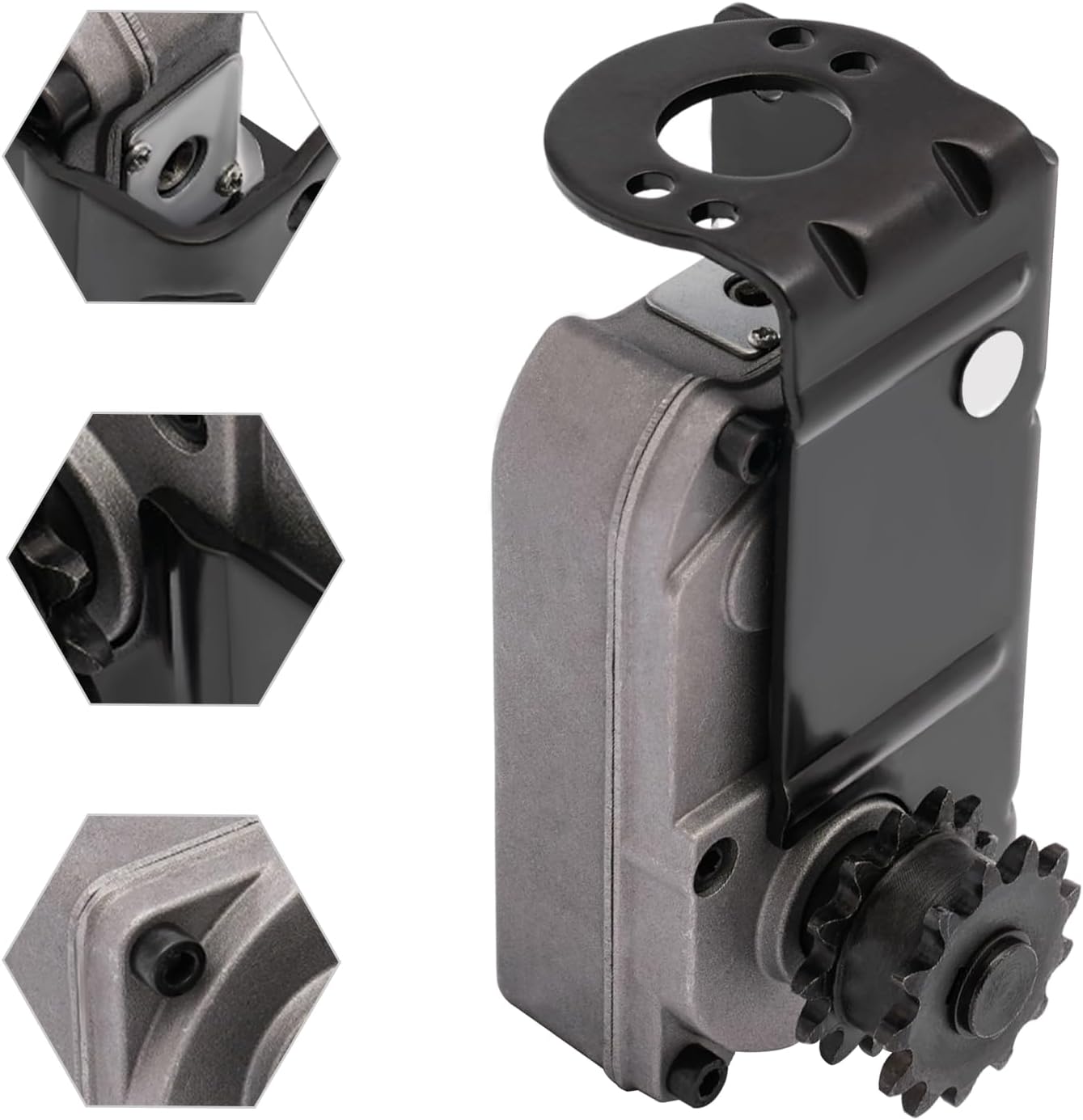 13 Tooth Slideout Gearbox, Aluminium Transmission Gear Box for RV & Towed Vehicle,Slide Out Room Repair Part Gearbox Replacement R25076-1