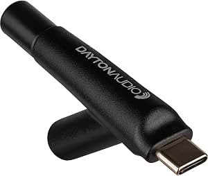 Dayton Audio iMM-6C Calibrated Measurement USB-C Microphone