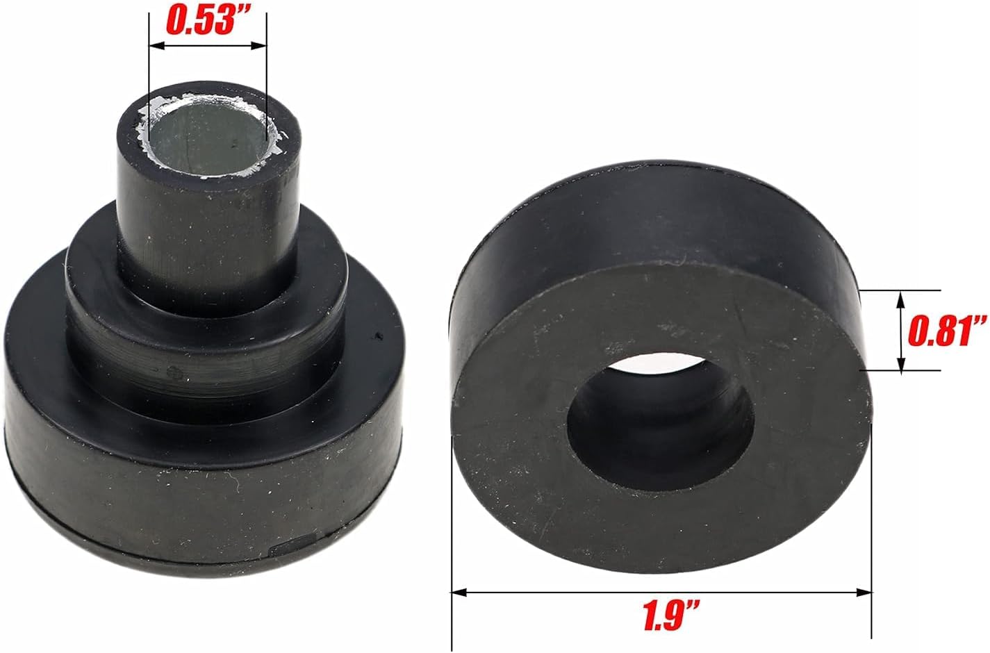 4pcs Vibration Engine Mounts 93-4060 934060 Compatible with Thermo King TriPac&Tri-Pac APU Replaces 91-2338 92-8893 912338 928893, Isolation Mount, Motor Mounts 4 Pack