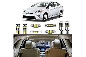 10-Piece White LED Interior Light Kit – Your Toyota Prius' Lighting Solution