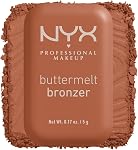 NYX PROFESSIONAL MAKEUP Buttermelt Bronzer, Powder Bronzer, 12 HR Wear, Fade Resistant & Transfer Resistant, Infused with Shea Butter - ALL BUTTA'D UP