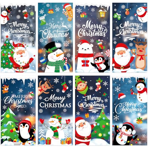 8 Pcs Fluorescent Light Covers with 80 Magnets Decorative for