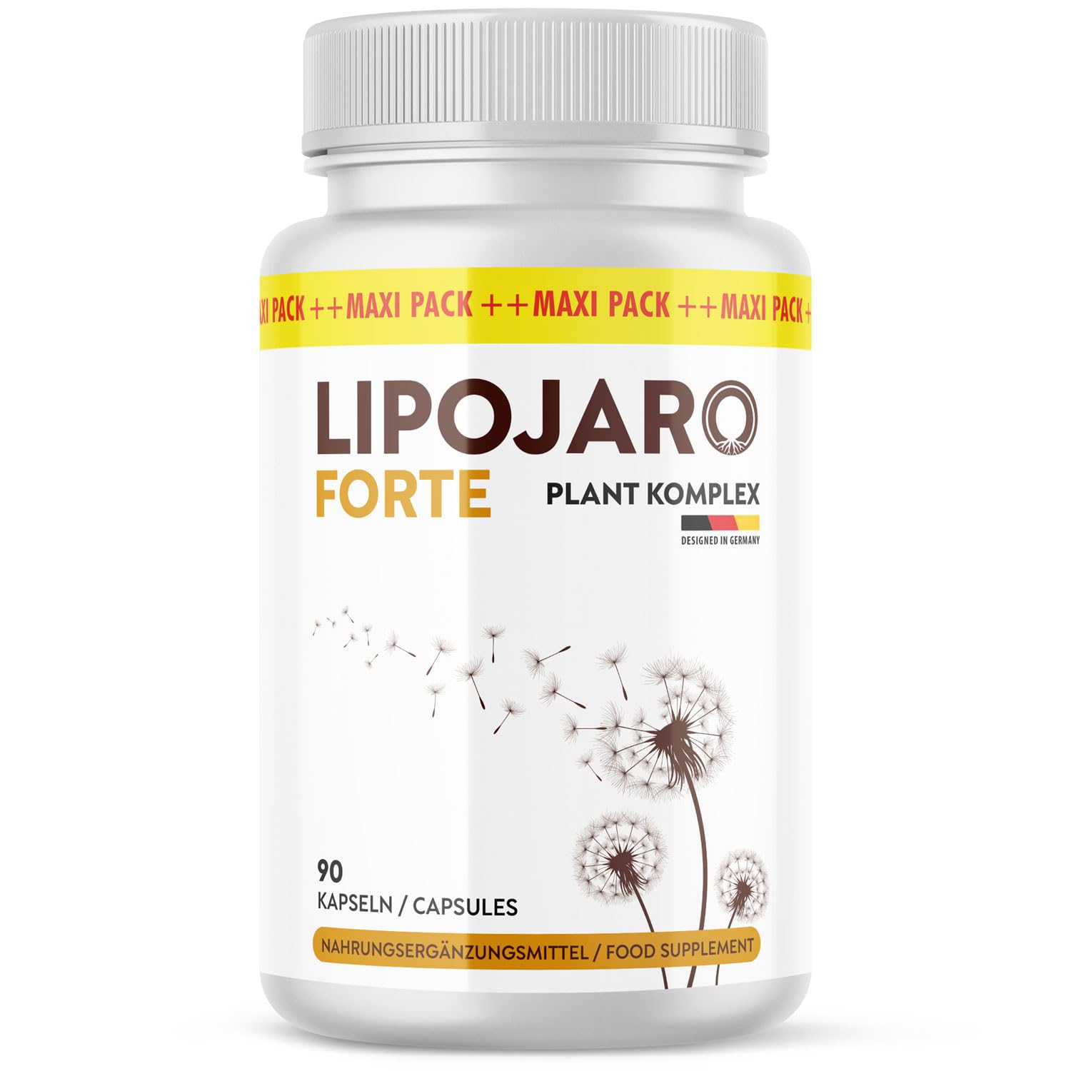 Lipo Jaro Forte Kapseln | Der ideale Alltagsbegleiter | für Mann und Frau geeignet| 90 Kapseln Inhalt : Amazon.de: Drogerie & Körperpflege
