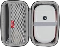 Vista 7 de Hermitshell Estuche rígido de viaje para máquina etiquetadora Marklife P11 (verde)