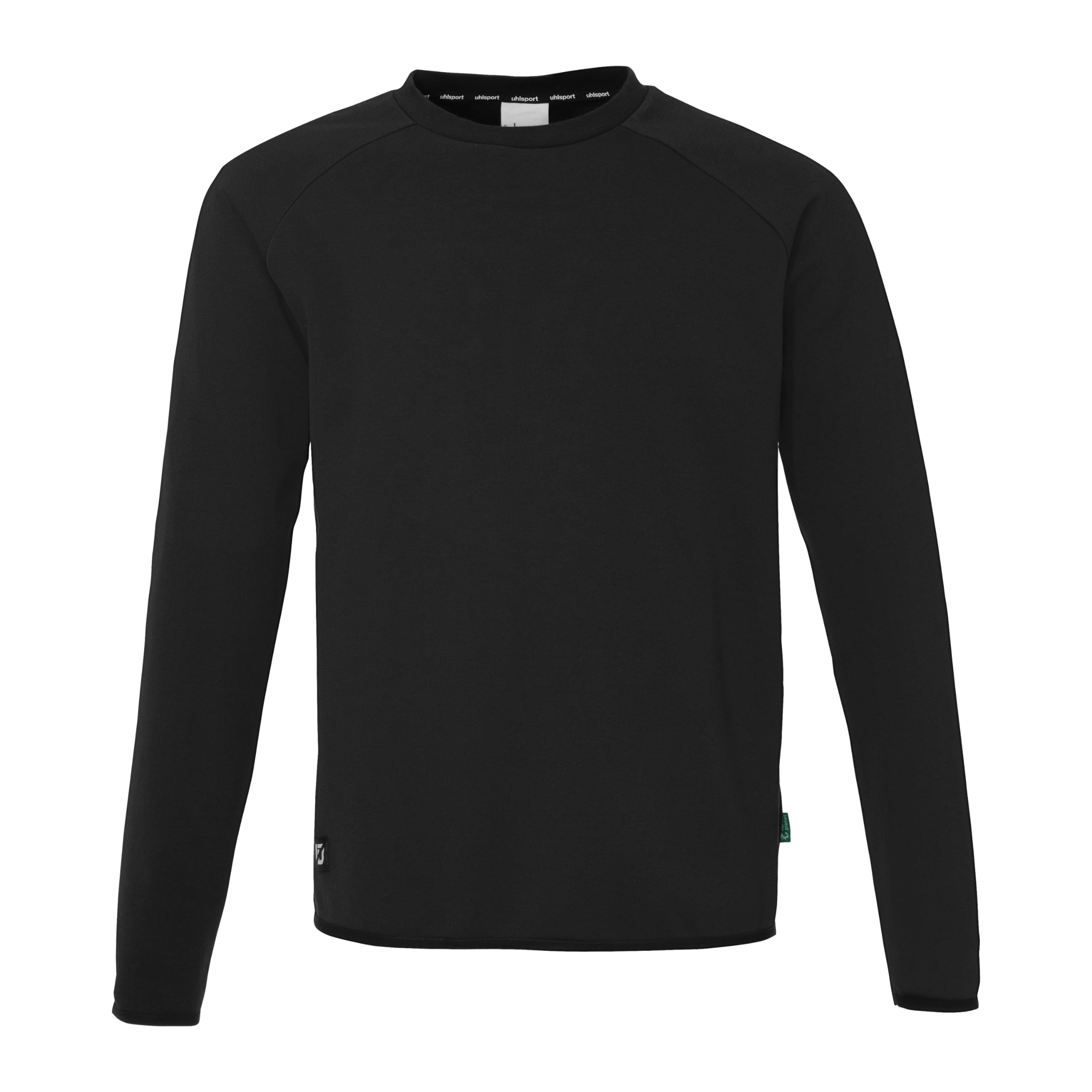 uhlsport ID Sweatshirt without Hood - for Children and Adults - Football Sweatshirt, black, 152 cm
