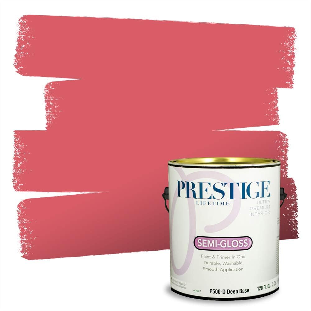 PRESTIGE Paints Interior Paint and Primer In One, 1-Gallon, Eggshell, Comparable Match of Benjamin Moore Confetti