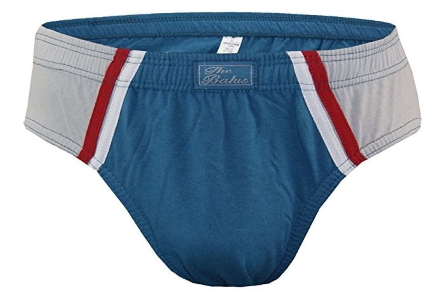 BestSale247 - Confezione da 3 o 6 o 12 mutande da uomo, a costine sottili, 100% cotone