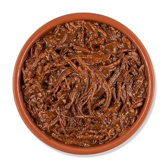 Isadora Fully Cooked Pollo con Mole 15 oz Pouch, Ready-to-Eat Microwave Meal, Seasoned Shredded Chicken, Gluten Free, Authentic Mexican Ingredients, Shelf Stable Meat