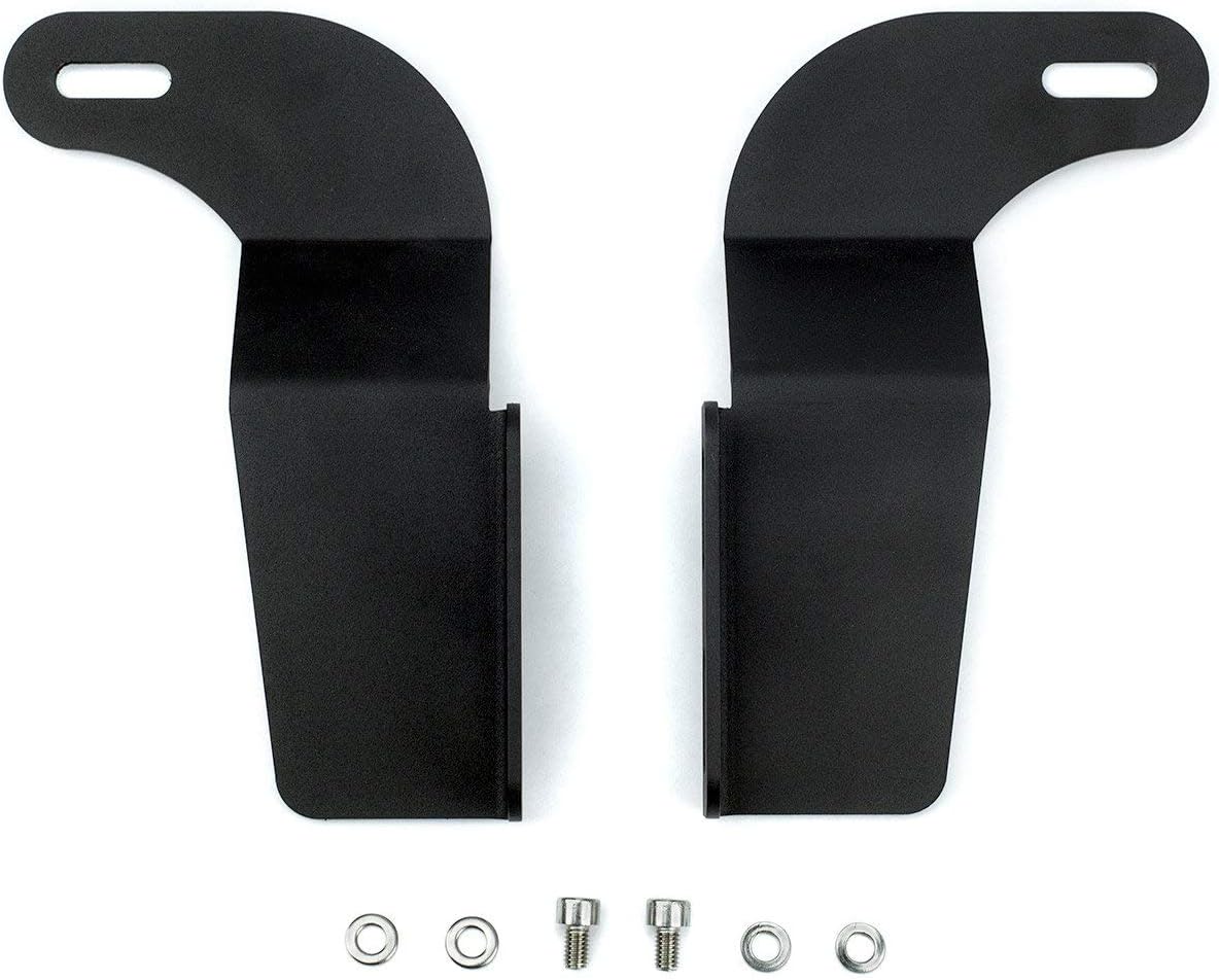Cali Raised LED 32 Inch Lower Bumper Hidden LED Light Bar Mounting Brackets for 2005-2015 Toyota Tacoma - USA Made Brackets Only