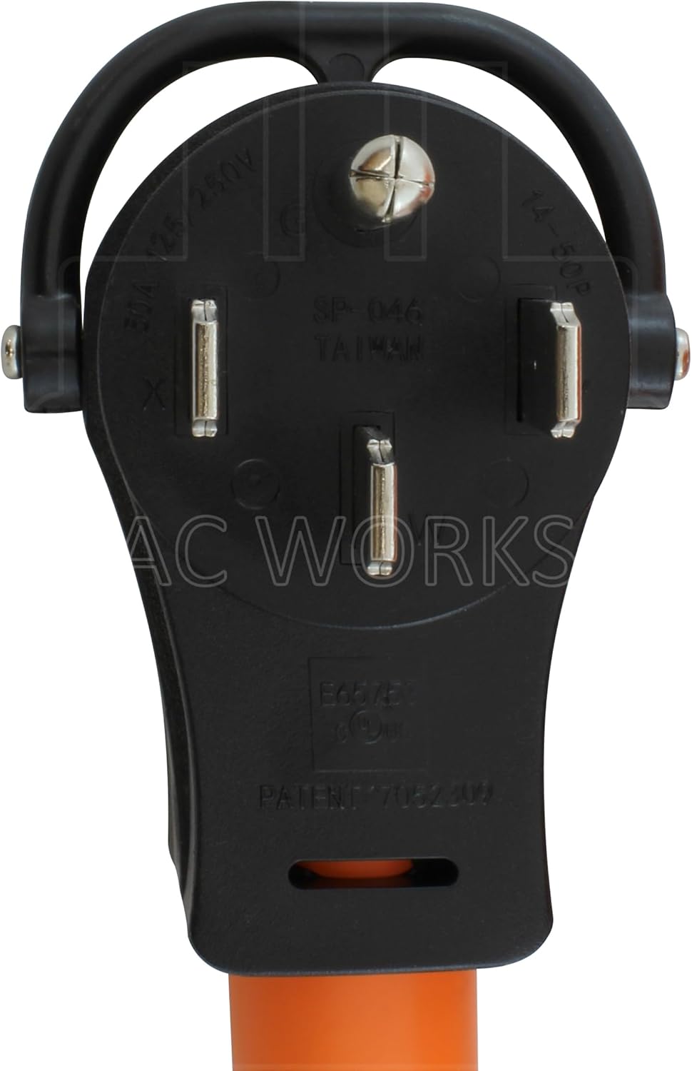 RV/EV/Generator 50A 125/250V NEMA 14-50 Extension Cord with Handles (15FT)