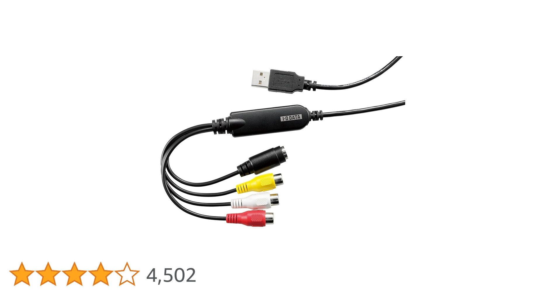 展示新品未使用ビデオキャプチャー アナレコ GV-SDREC 　I-O DATA GV-SDREC | ビデオキャプチャー「アナレコ」 | アイ・オー