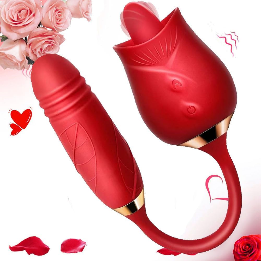 Rose Adult Tool,2024 Rose Viboator Stimulator 10 Speed for Women.BX88