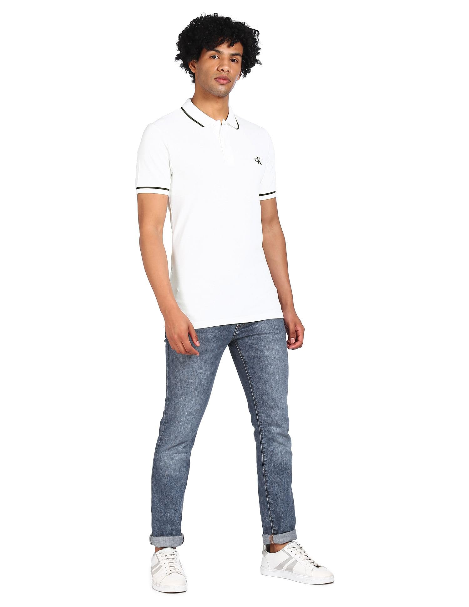 Calvin Klein Jeans Polo de Manga Corta para Hombre