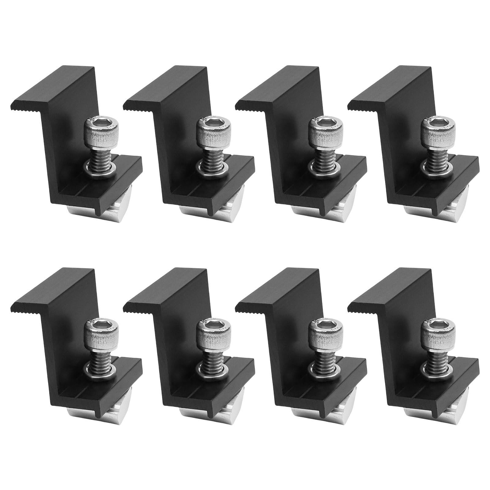 Solar Panel Set Solar Mounting Hardware Boats Panel Clamps for Stable Energies Harvesting Mounting Brackets