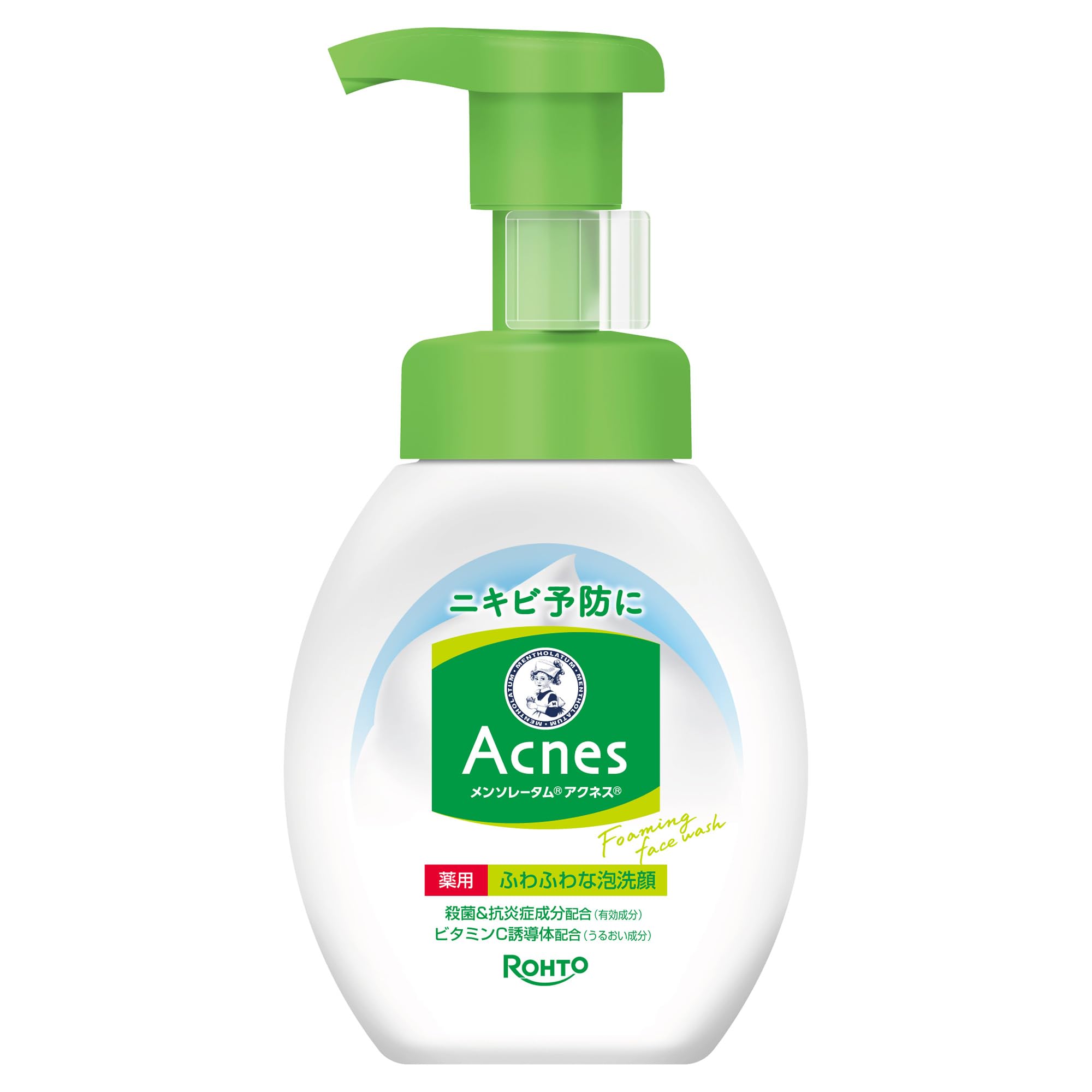 Amazon | アクネス薬用ふわふわな泡洗顔 160ML | アクネス(Acnes