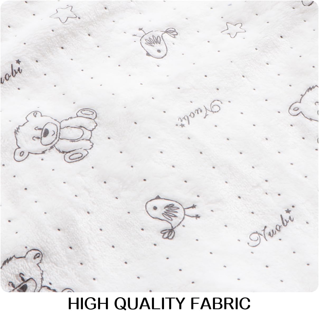 Baby Fleece Jumpsuit for 0-3 Months Infant Bear Snowsuit Newborn Romper Warm Coat