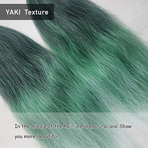 3 Tone Pre Stretched Braiding Hair Extensions Yaki Straight Crochet Hair Jumbo Box Braids Synthetic Ombre Afro Easy Braid Hair Multi Color #TOP2