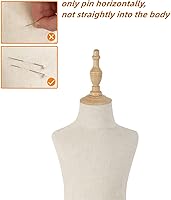 Vista 2 de Forma de vestido de maniquí infantil, forma de vestido ajustable para niña y niño para ropa, bufanda, ventana, exhibición de tiendas, 2-3 años