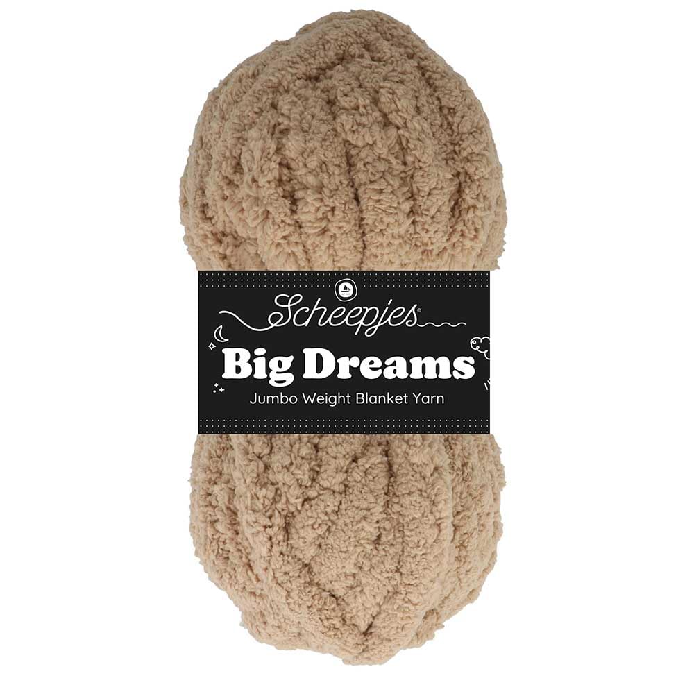 Scheepjes Big Dreams 1 x 200g - 502 Nostalgia, Brown & Beige Yarn