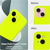 Vista 423 de FireNova Designed for iPhone 13 Pro Max Case, Silicone [Camera Protection] Phone Case with [2 Screen Protectors], Soft Anti-Scratch Microfiber Deep