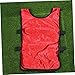 DECHOUS 6pcs Breathable Training Vest Set for Kids Lightweight Football and Basketball Pinnies for Scrimmages and Practice Sessions