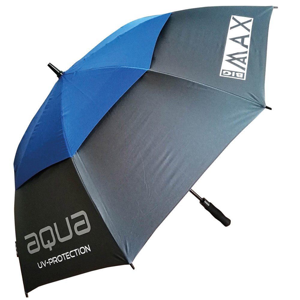 BIG MAX I-Dry Aqua Golf Regenschirm mit UV Schutz - 100% Wasserdicht (Blau)