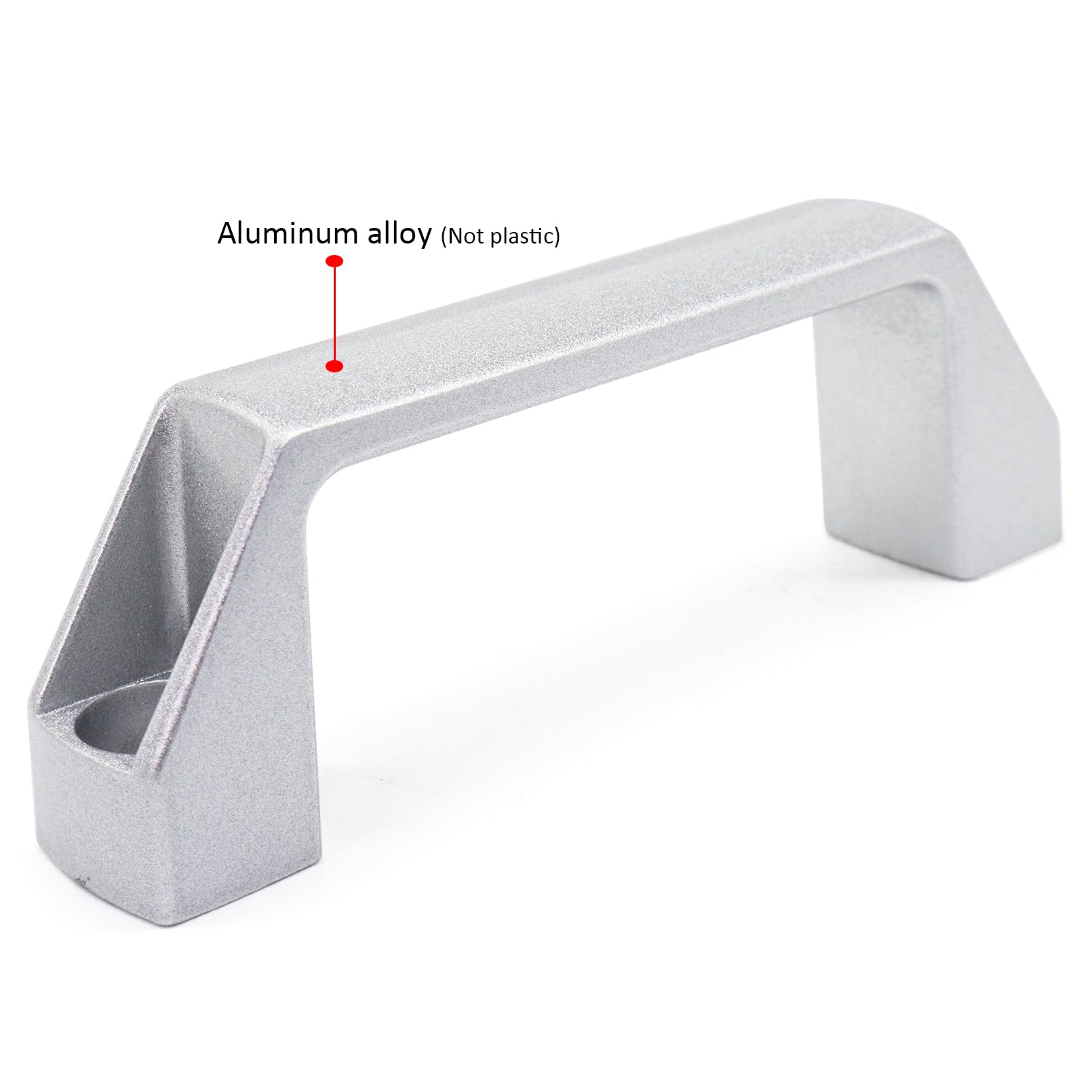 4 juegos de bisagras 1010 y manijas de puerta de extrusión serie 10 de 1.0 pulgadas, perfiles de aluminio 1010, bisagras pivotantes con tuerca para perfil de aluminio extruido 10/10 de 1 x 1