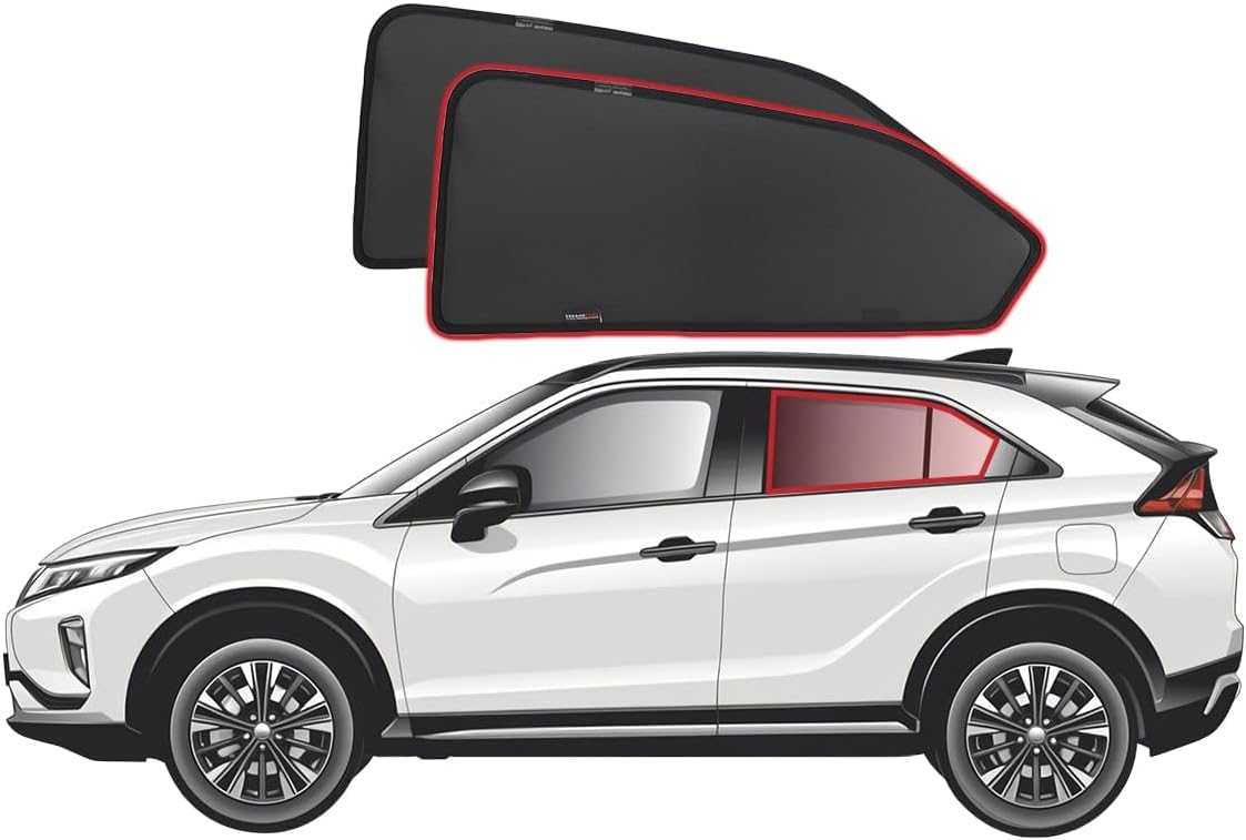 Snap Shades for Mitsubishi Eclipse Cross Car Rear Window Shades (2017-Present)