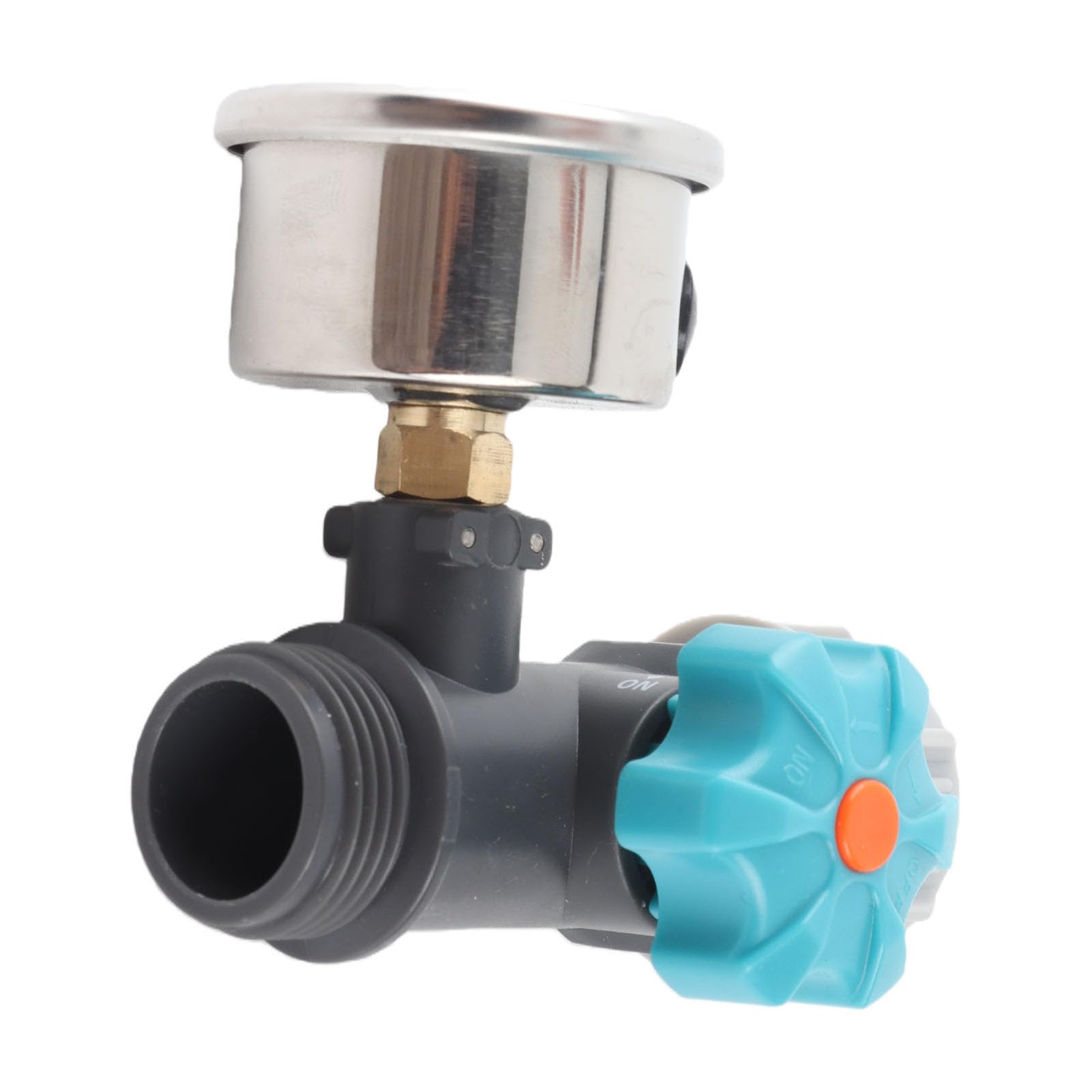 Válvula reguladora de presión de agua ajustable, regulador de presión con roscas G3 / 4in, fácil de usar, válvula reductora de presión Adecuado para usar con temporizador de riego