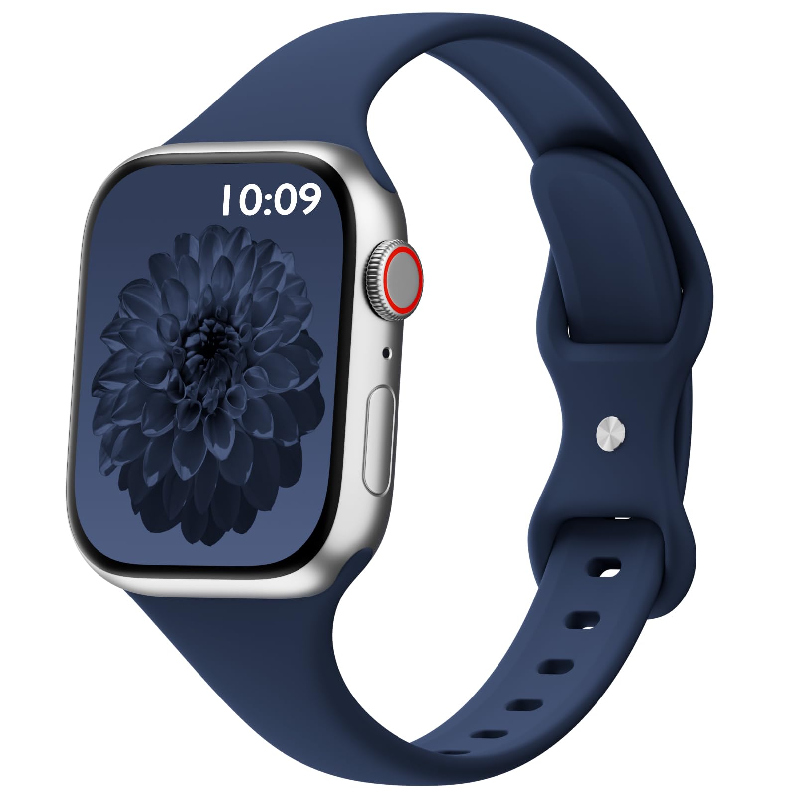 Thin Sport Silicone Slim Band Compatible with Apple Watch Bands Women Men