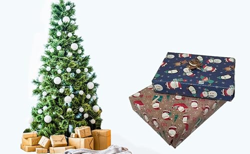 Christmas Wrapping Paper 24 Sheets 70x50cm - Image 5