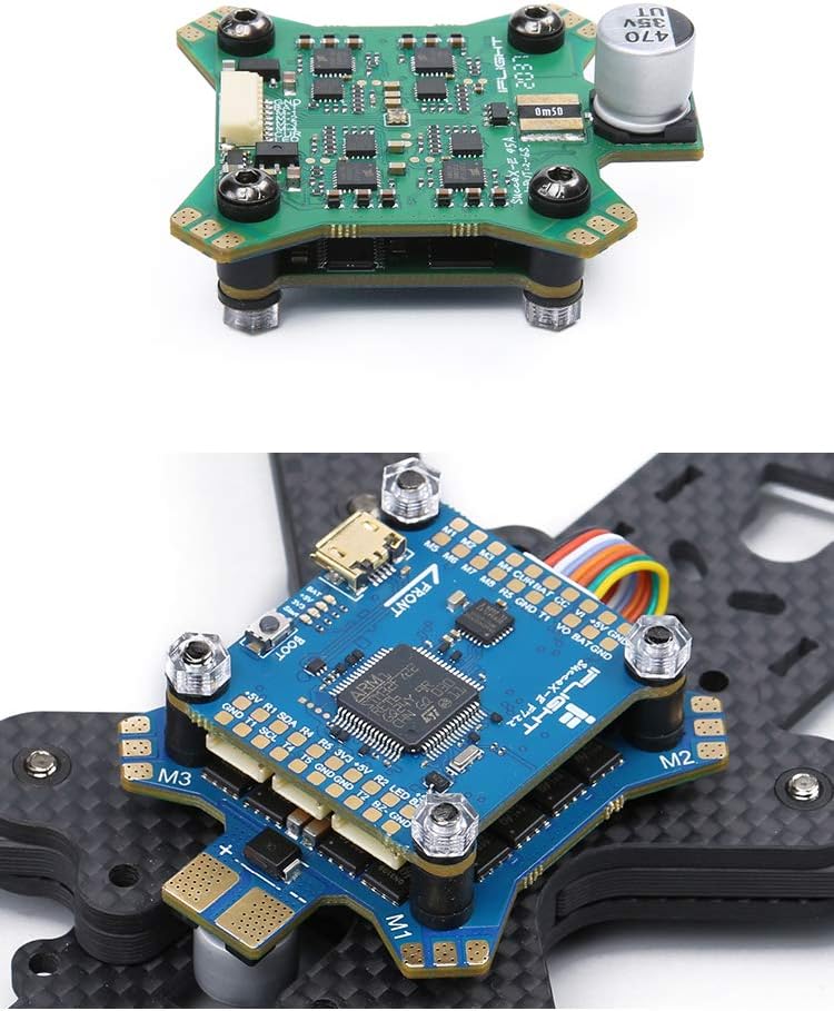 🛒 Crаzу Dеаlѕ iFlight SucceX-E F7 V1.0 45A BLHeli_S 2-6S Flight Stack (MPU6000) 30.5X 30.5mm Mounting for FPV Racing Drone Quadcopter