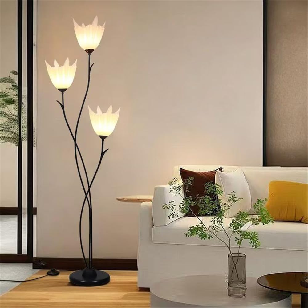 Nowoczesna lampa podłogowa do salonu Nordic Creative Art Family Study Bedroom Hotel Villa Office LED Obok sofy Dekoracyjne oświetlenie stojące (Styl 21)