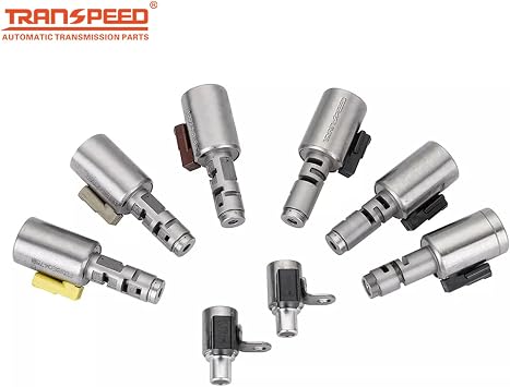 TRANSPEED 09G TF-60SN Transmission Solenoid Kit 8Pcs For VW Beetle Jetta Golf Passat