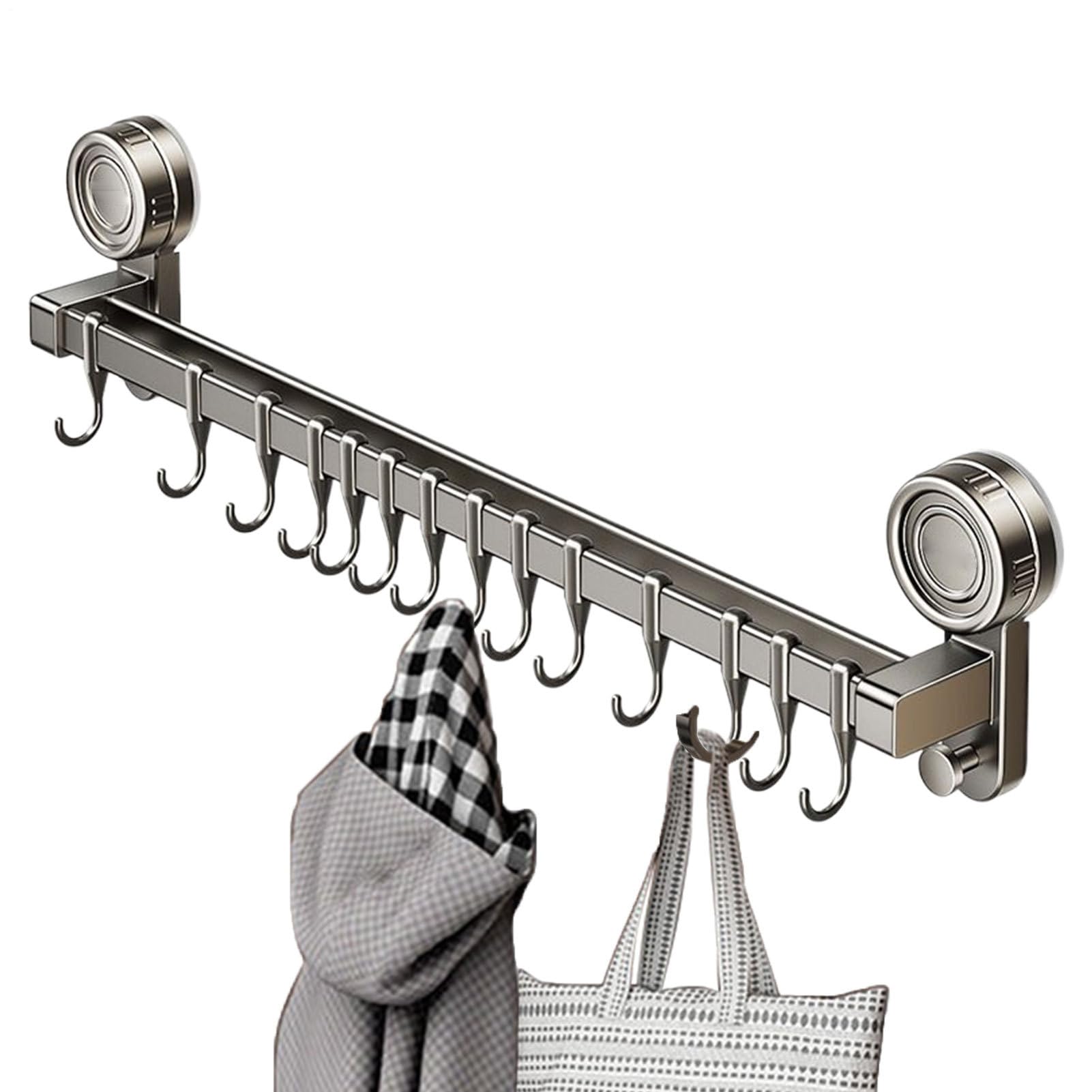 Gancho Para Toalla Ganchos De Almacenaje Impermeables Con Succión, Montaje | Toallero Con Para Cocina Viaje Hogar Exterior Baño Encimera Pared Vidrio Azulejo Espejo Puerta Má