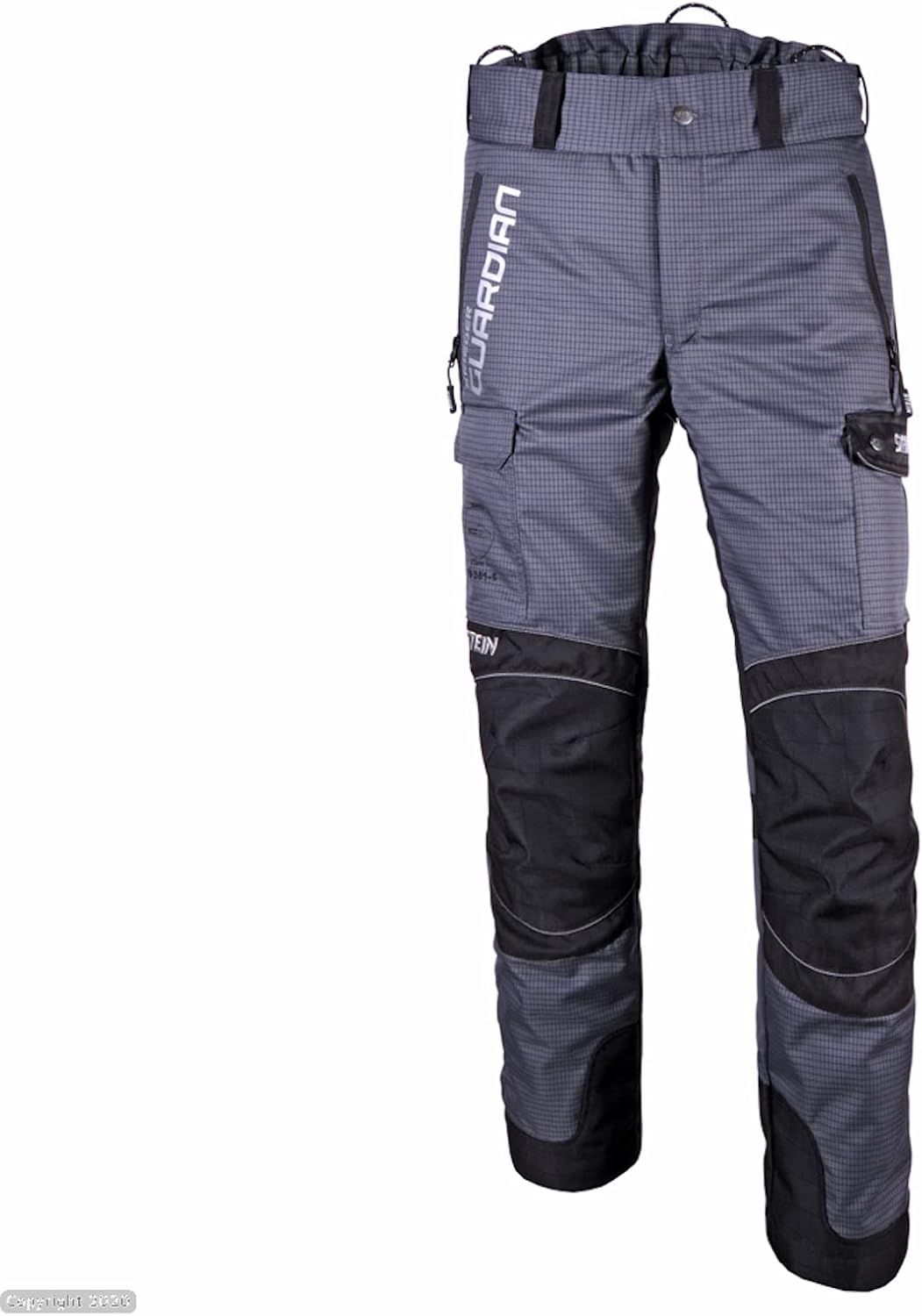Stein Guardian Chainsaw Protective Trousers, Type C Class 1, Forestry/Arborist Pants Size L Grey