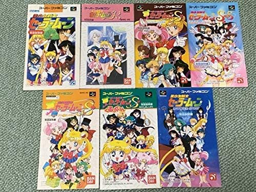 Amazon Co Jp 美少女戦士 セーラームーン スーパーファミコン ソフト各種 説明書 Sfc M01 ホビー 通販