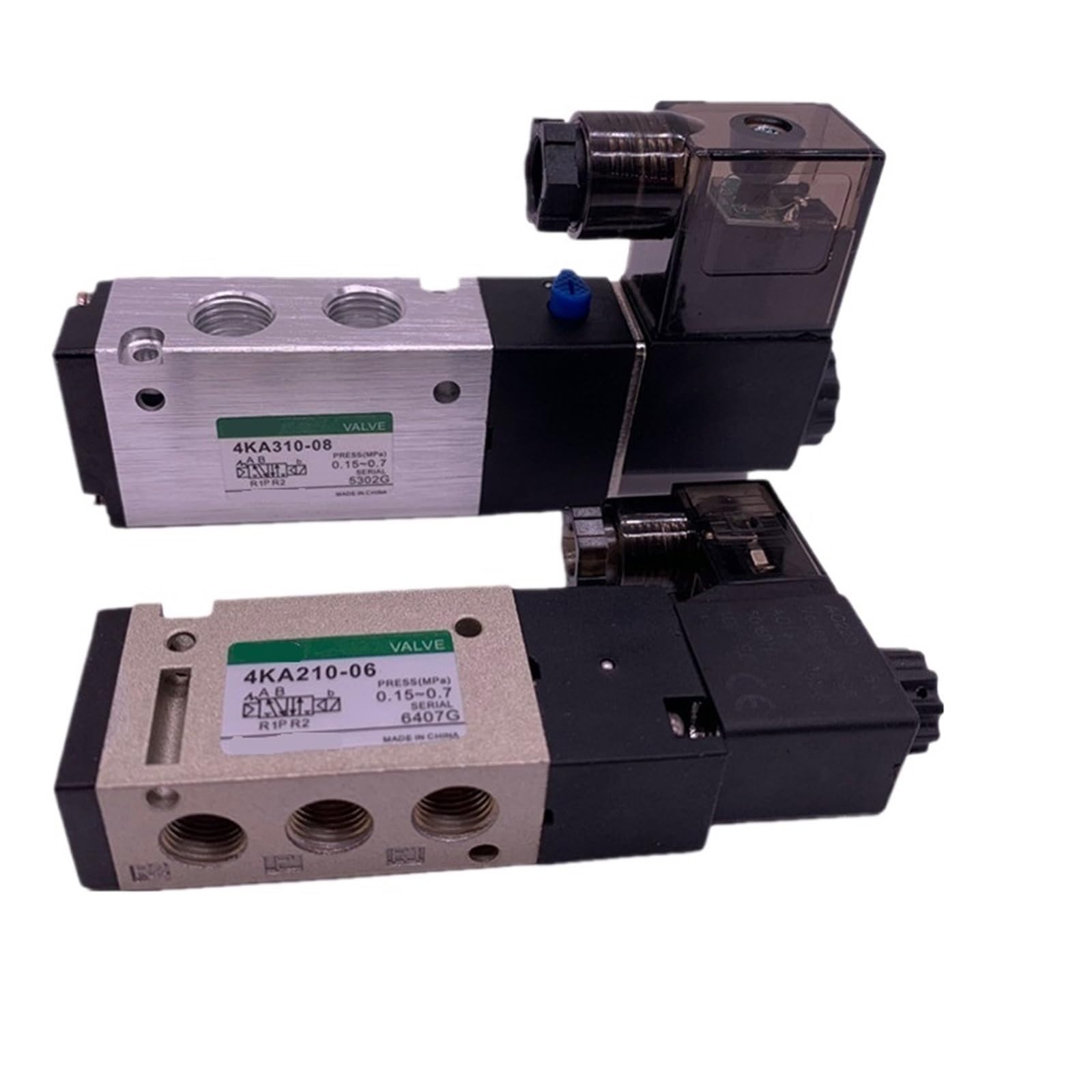 Électrovanne pneumatique 4KA240-L AC220V haute réactivité pour pilotage vérin