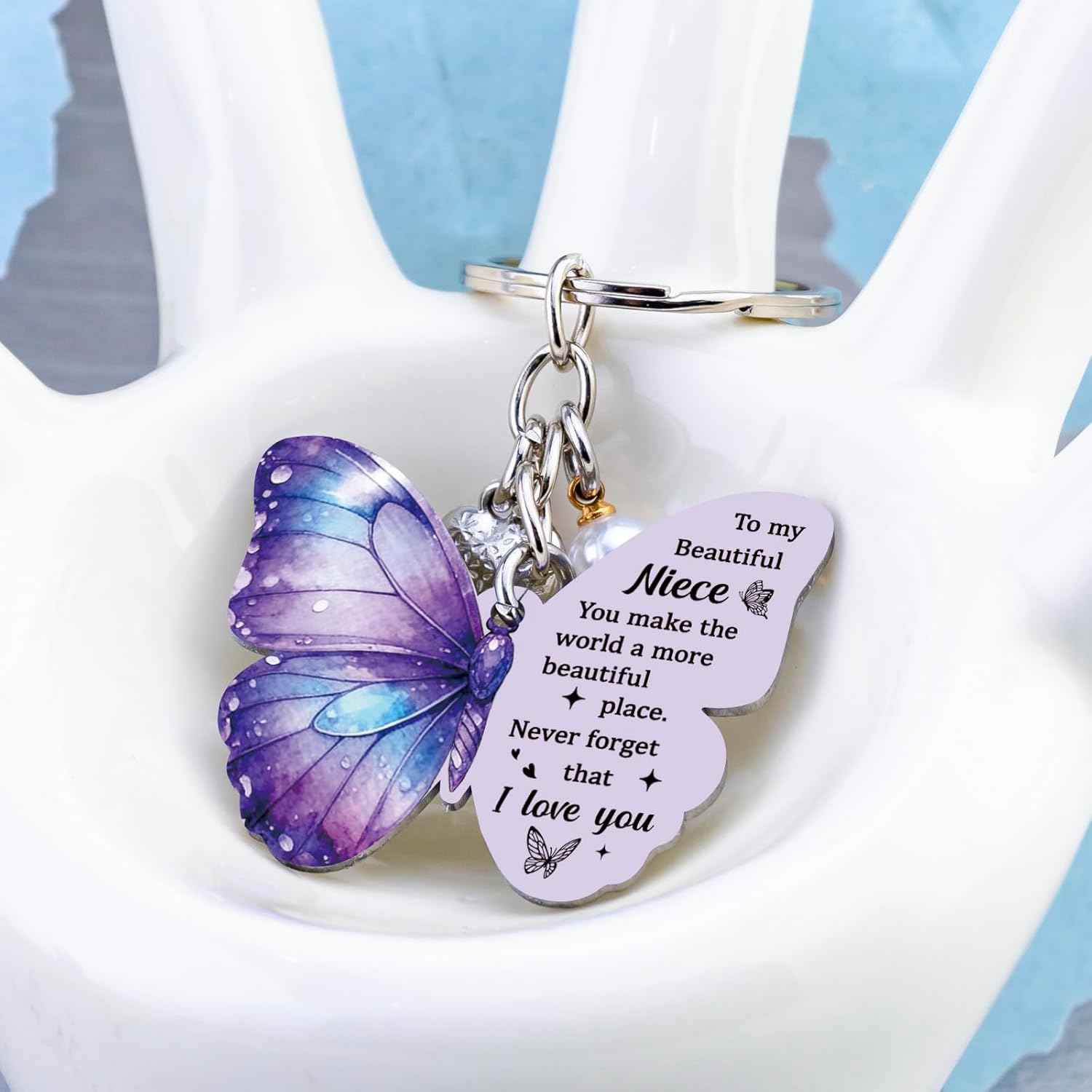 Niece Gifts from Auntie Butterfly Gifts for Nieces from Aunt Unique Niece Birthday Gift Perfect Birthday Graduate Presents Butterfly Gift for Teen Girls - Image 4