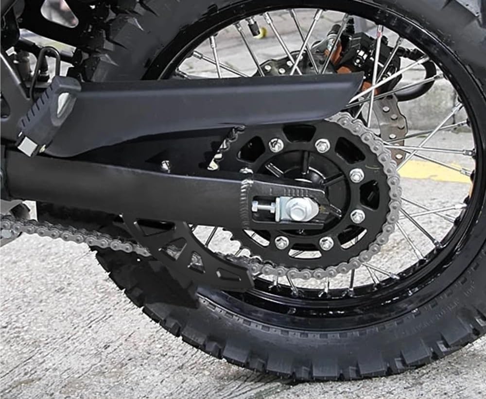 Motocyklowego Łańcucha Ochraniacz Do KLR650 KLR 650 E | Osłona prowadnicy łańcucha CNC motocykla(Green KLR650 B)