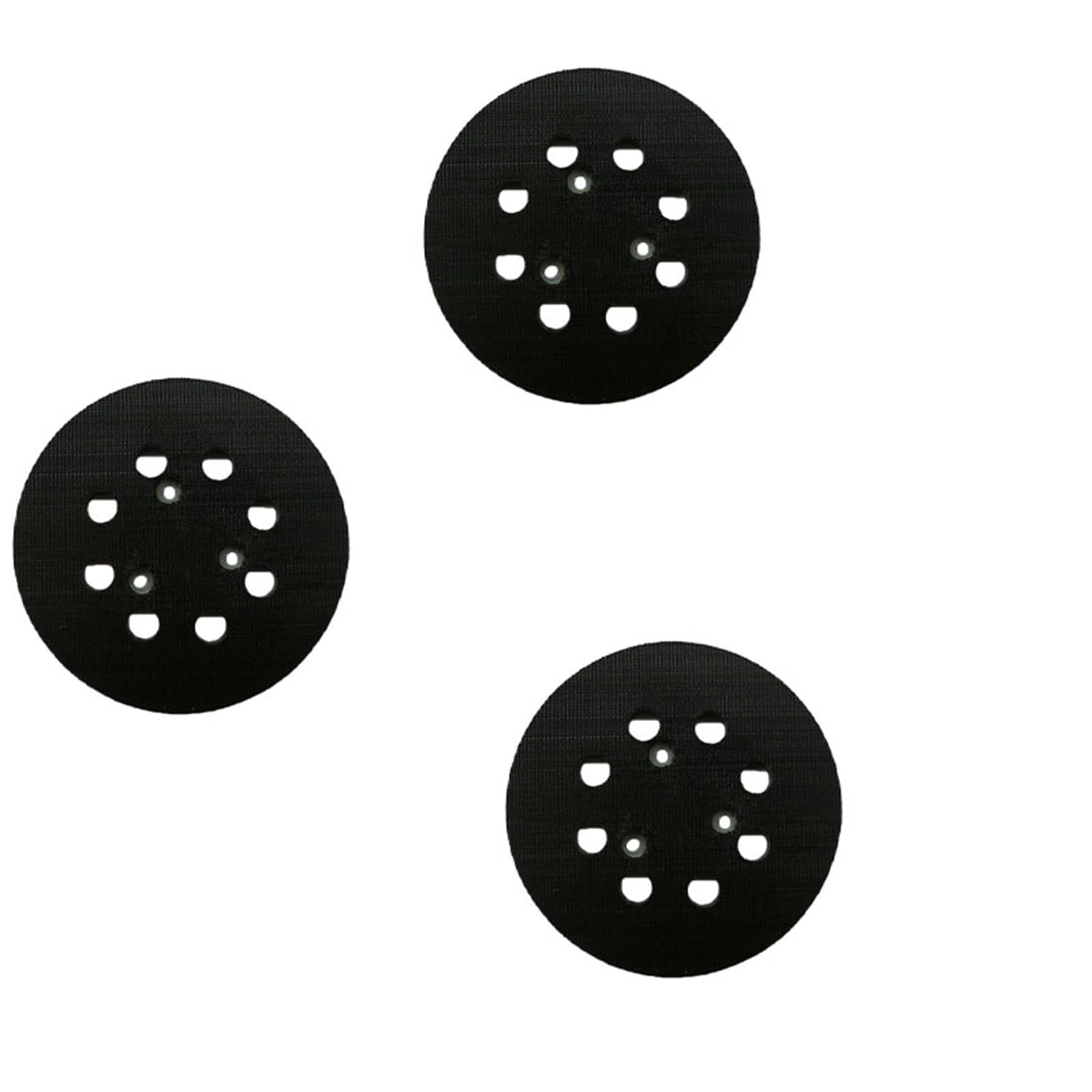 Jnchdghwa Black 3Pcs 5Inch Trackal Sander Backing Pad Base For Bo5010 Bo5021 Bo5041 Mt922 Mt924