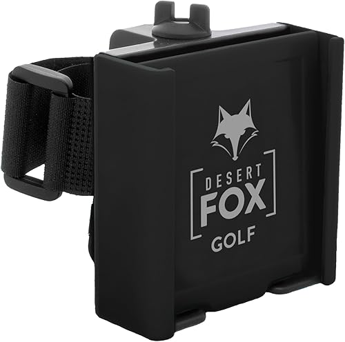 Miniatura 3 de DESERT FOX GOLF Phone Caddy – Adjustable Golf Cart Phone Holder with Secure Strap for Hands-Free GPS & Golf Apps – Universal Fit