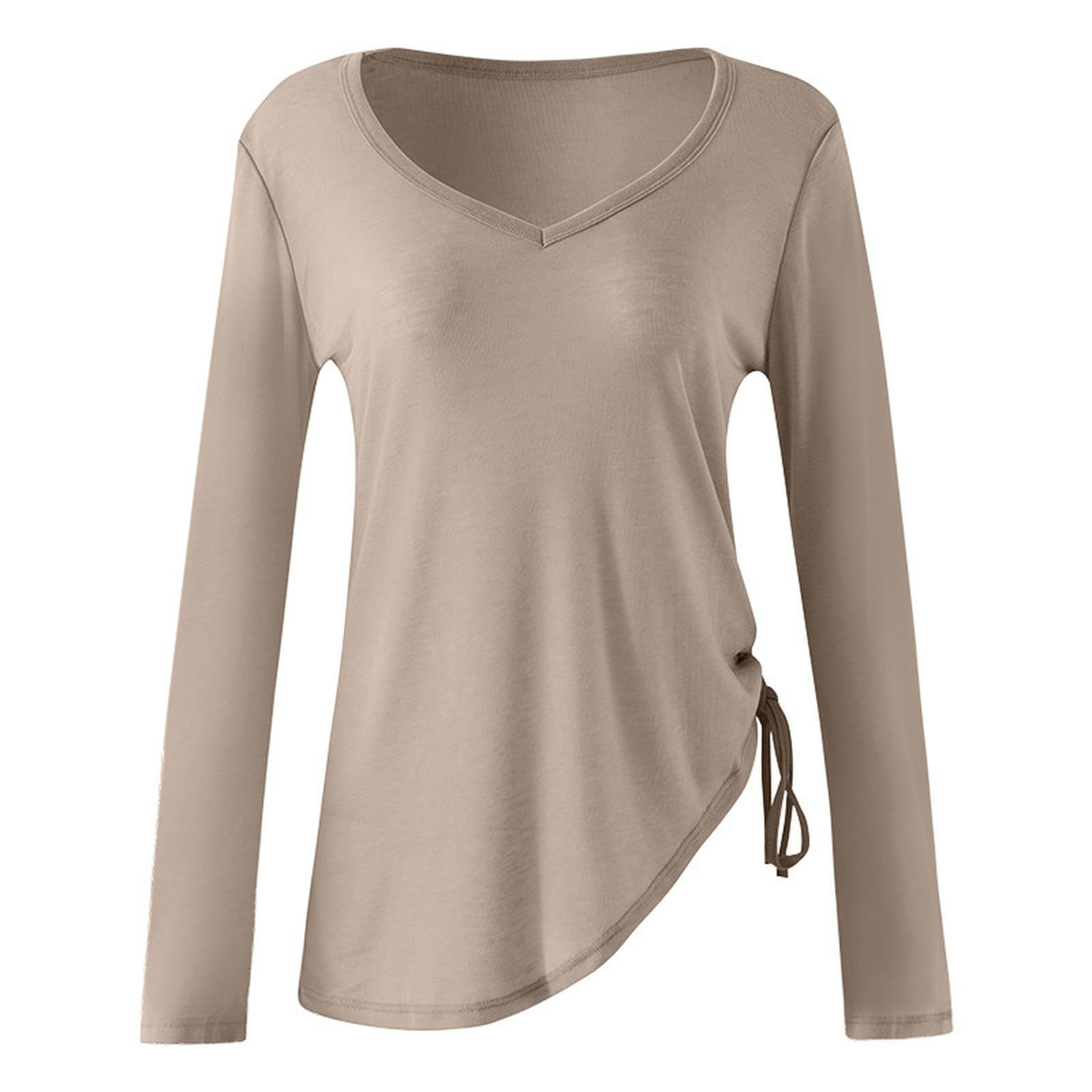 Damska odzież do jogi letnia koszula dla kobiet, slim fit, lekka, luźna odzież fitness, koszulka z krótkim rękawem, fioletowa-s