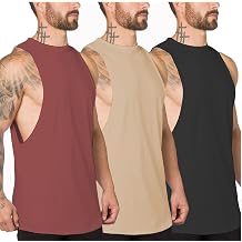 Muscle Killer Mens Muscle Cut Off Gym Workout Stringer Tank Tops Bodybuilding Fitness T-Shirts 1/2/3 Pack