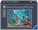 Gepuzzelt und geklebt macht sich ein Ravensburger Puzzle auch hervorragend als Wanddekoration