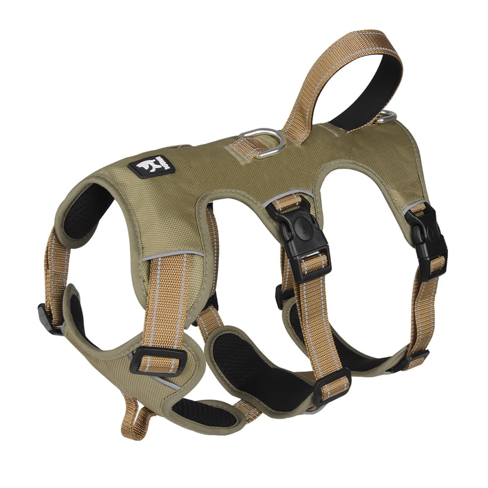 Pettorina Cane FEimaX Anti Tiro Taglia XL - Riflettente, Con Maniglia E 3 Ganci, Per Cani Grandi - Foto 2