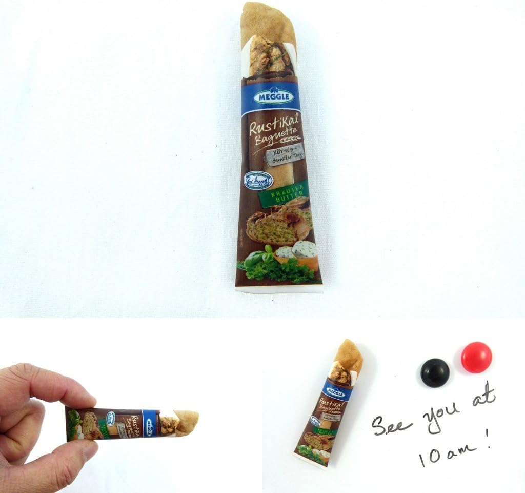 AlboTrade Miniature Fridge Magnet Meggle Rustikal Baguette (German Brand)OO7789