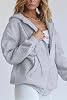 Sudadera con cremallera para mujer PRETTYGARDEN, para otoño 3